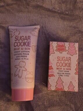Sugar Cookie Foot Lotion And Soak